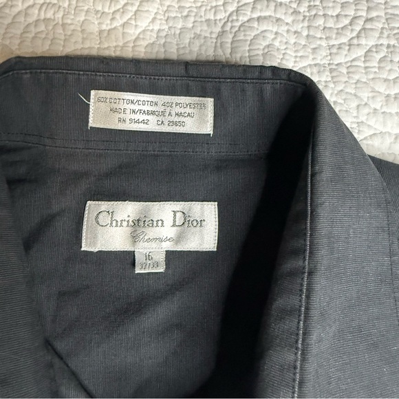 Dior Gray Casual Button Down Shirt - Picture 9 of 13